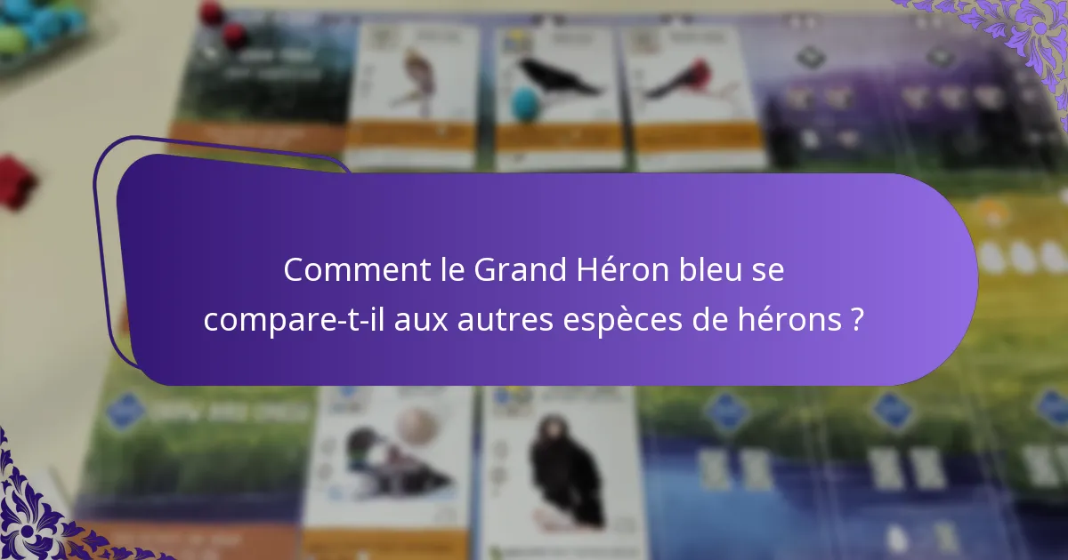 Comment le Grand Héron bleu construit-il son nid ?