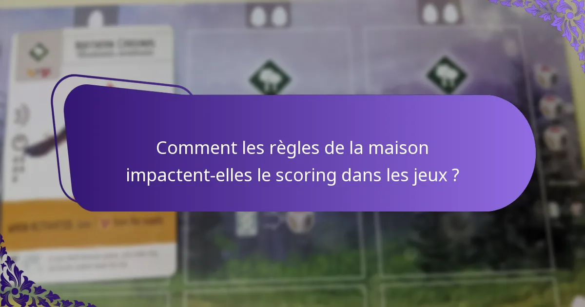 Quels sont les systèmes de scoring utilisés dans le jeu compétitif ?