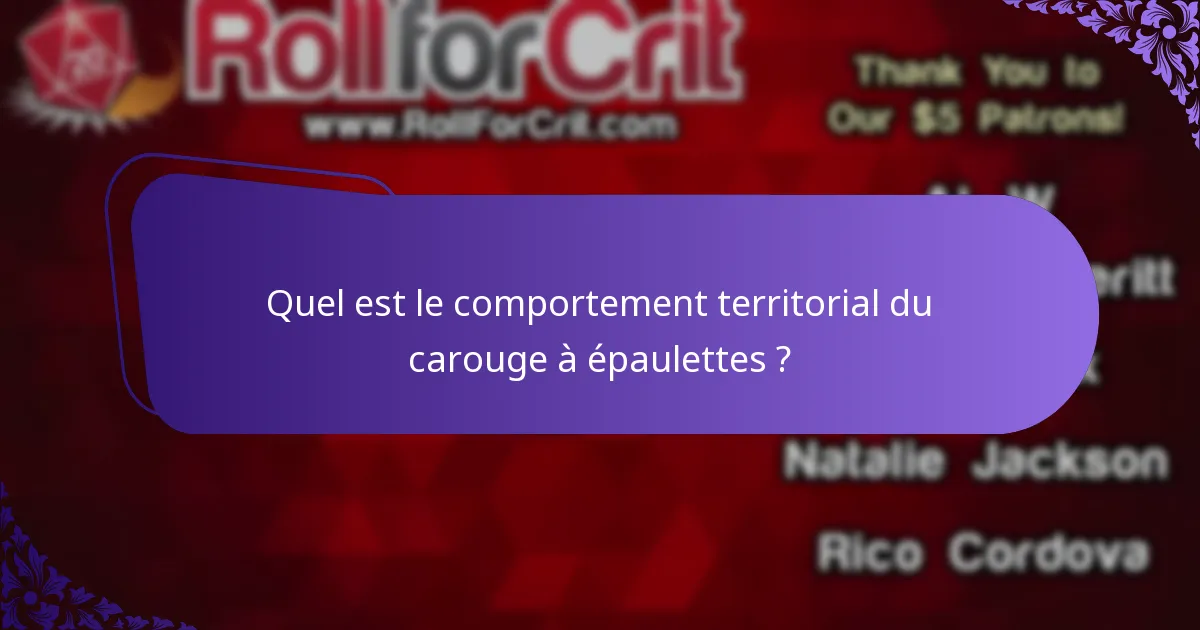 Comment les ornithologues peuvent-ils identifier les carouges à épaulettes dans la nature ?