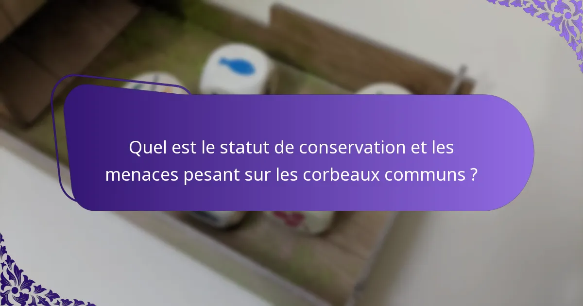Comment les corbeaux communs se comparent-ils à d’autres corvidés ?