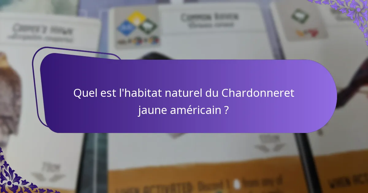 Comment attirer les Chardonnerets jaunes américains dans votre jardin ?