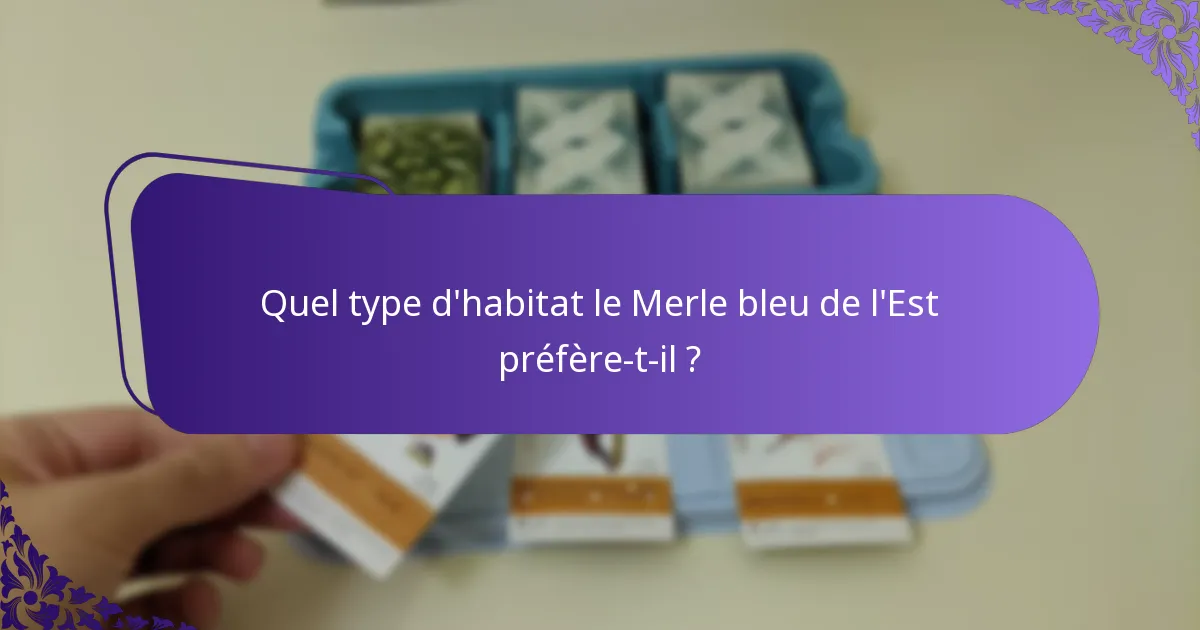 Comment les habitudes de nidification varient-elles selon les régions ?