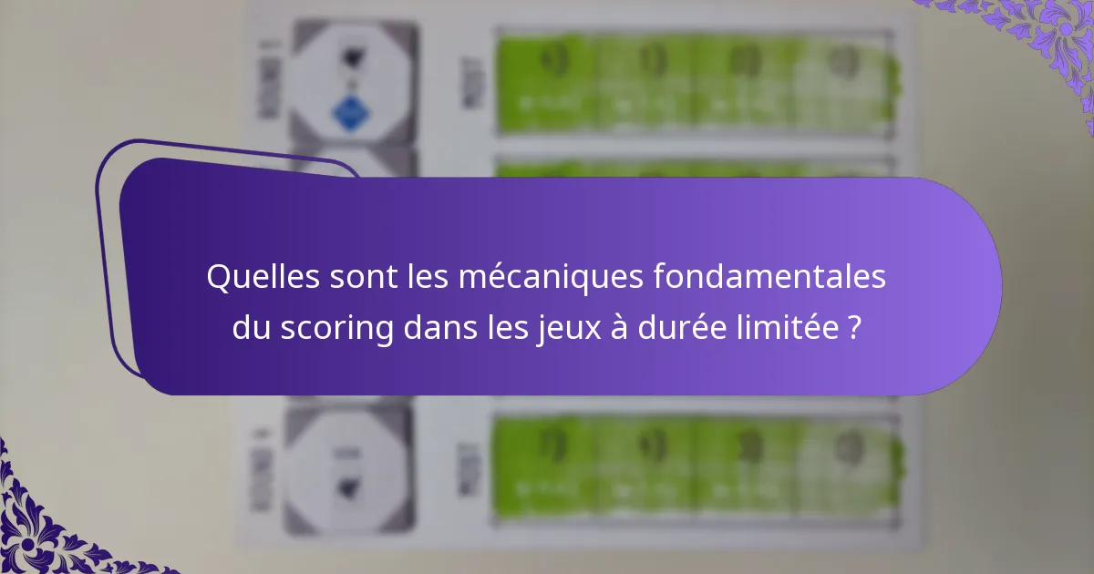 Quelles stratégies de scoring sont les plus efficaces pour des types de jeux spécifiques ?