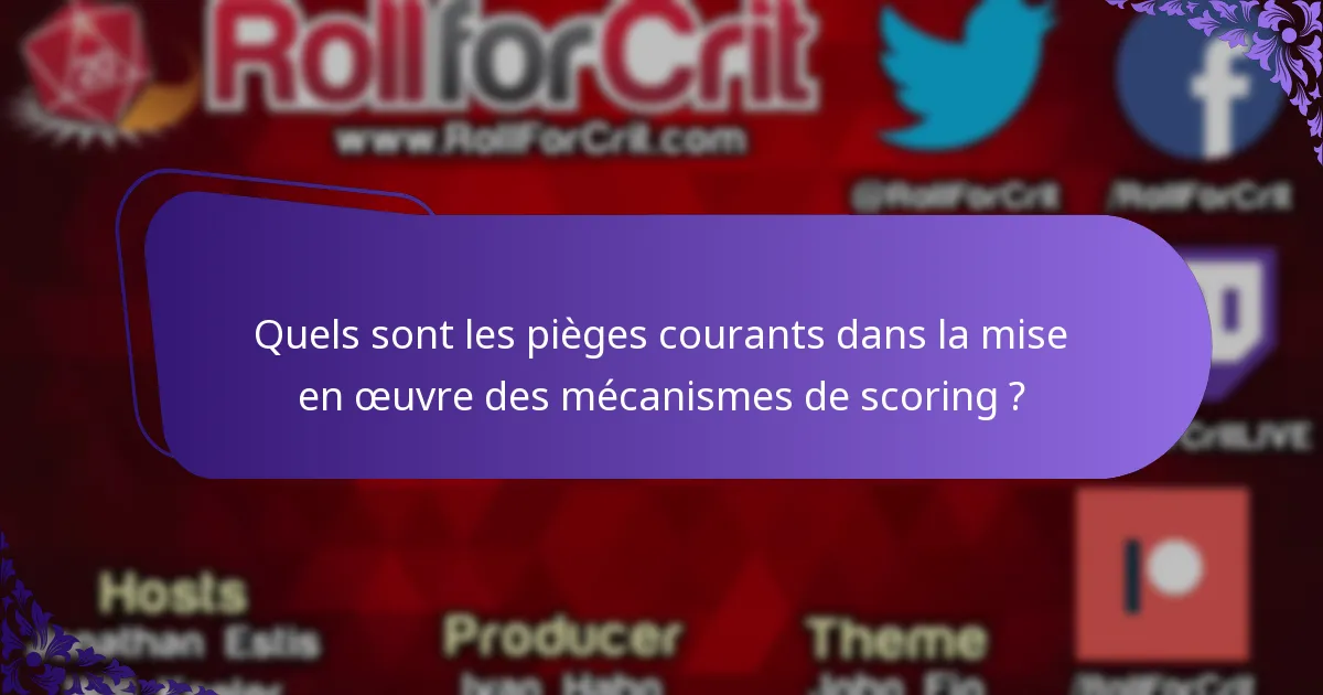 Comment les différents jeux se comparent-ils dans leurs mécanismes de scoring ?